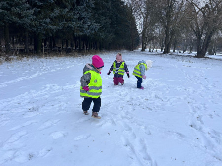 Užíváme si sněhové nadílky